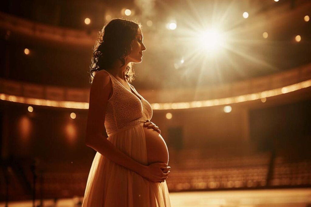 anne sila enceinte